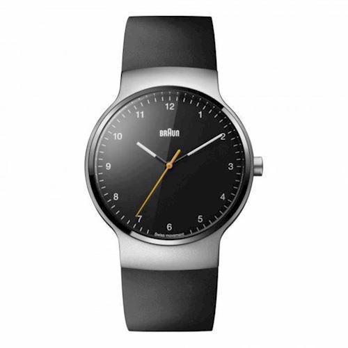 Image of mat rustfri stål Prestige slim Ronda quartz Herre ur fra Braun